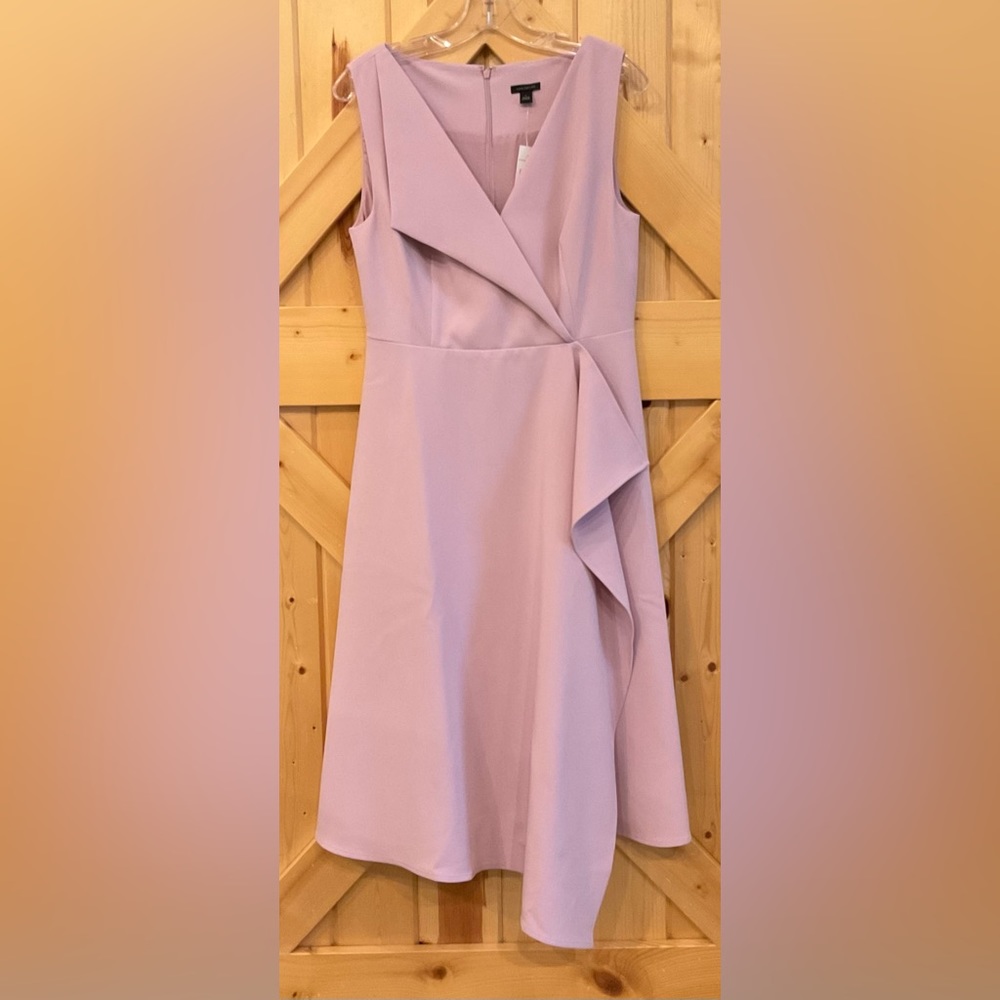 NWT Ann Taylor Cascade Midi Dress in Precious Lilac, Sz 6